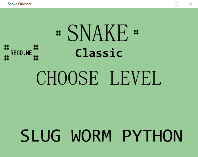 Steam「Snake Classic」画面